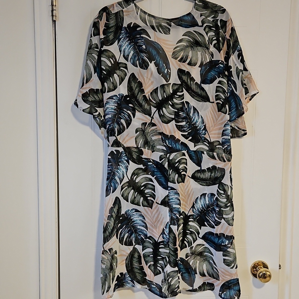 Womens XL Dress Oversized Swimsuit Cover Up NWT La Vie En Rose NWT - Picture 4 of 4